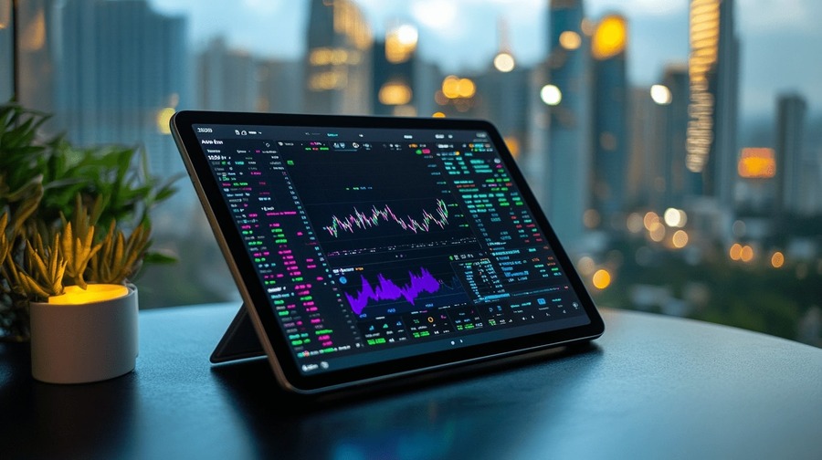 Plataforma de trading en tableta - bitzer